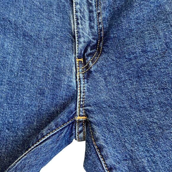 Levi’s Premium 514 Mens 34x32 Mid Wash Straight Leg Jeans Casual Classic - Picture 9 of 16